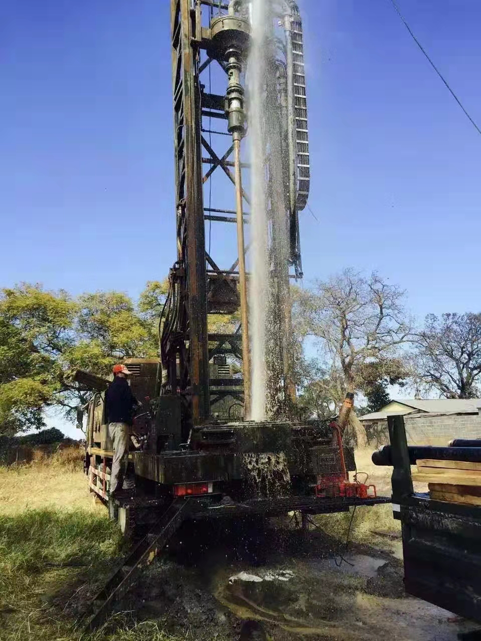 CDC-300車載鉆機在肯尼亞